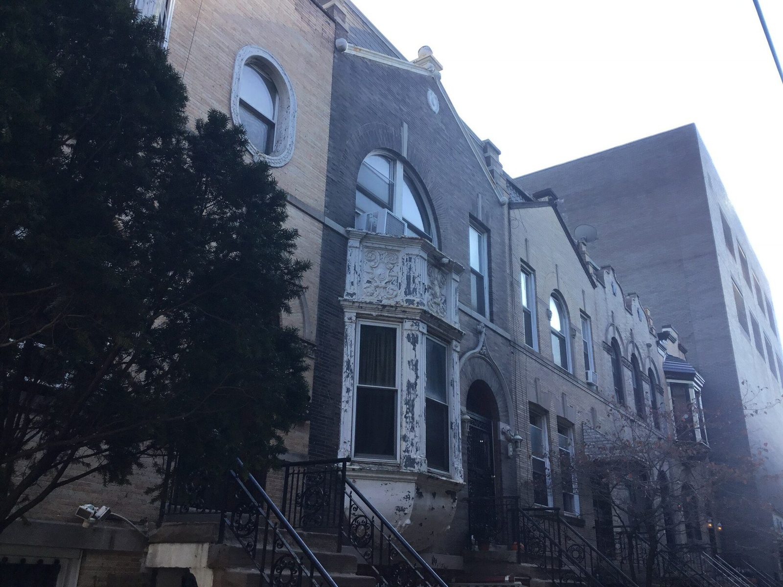 Rowhouses on 45th Avenue in the Hunters Point Historic District